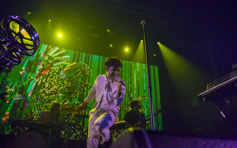 Neon Indian at Webster Hall on October 14, 2015. CMJ. Microsoft