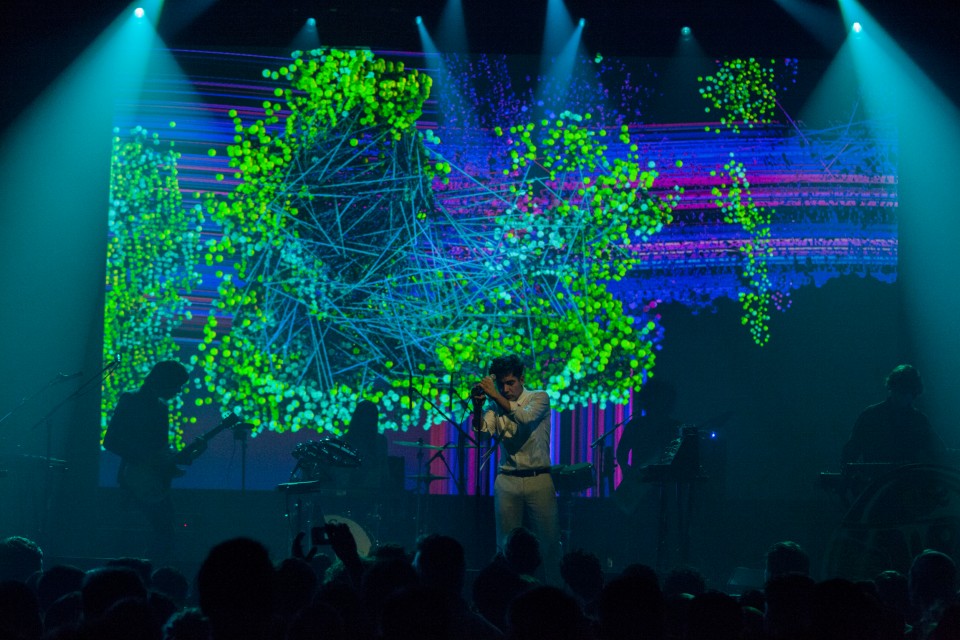 Neon Indian at Webster Hall on October 14, 2015. CMJ. Microsoft
